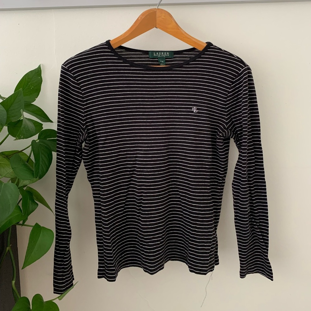 Ralph Lauren striped long sleeve shirt